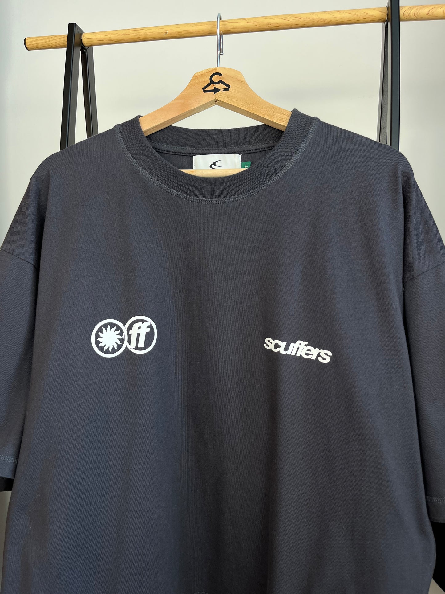 Scuffers Dark Grey T-Shirt - XL