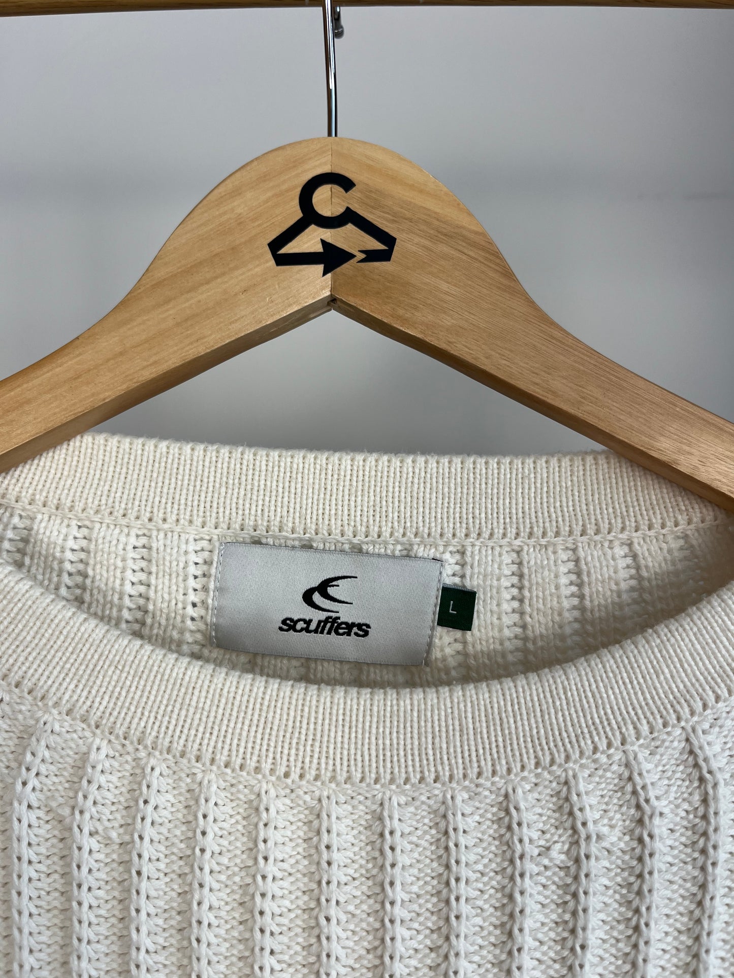 Scuffers Cream Knit - Large