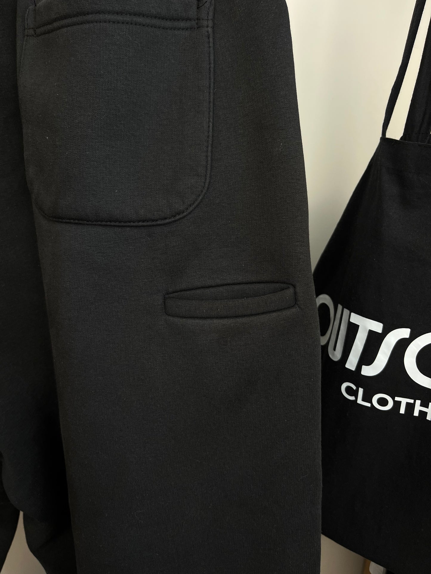 Sweats Collective Black Joggers - XL