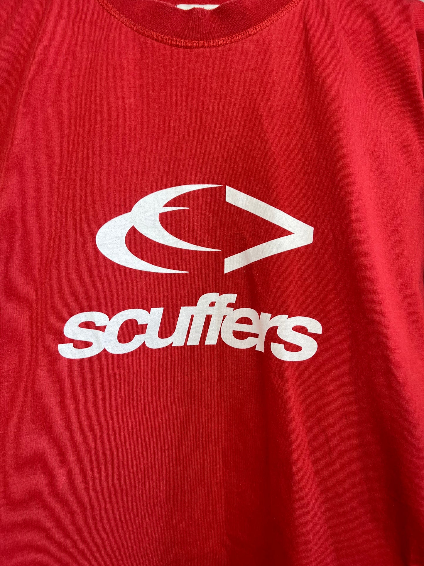 Scuffers Red T-Shirt - Medium
