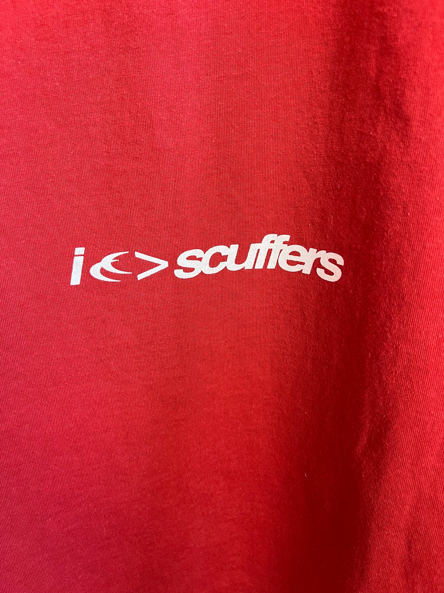 Scuffers Red T-Shirt - Medium