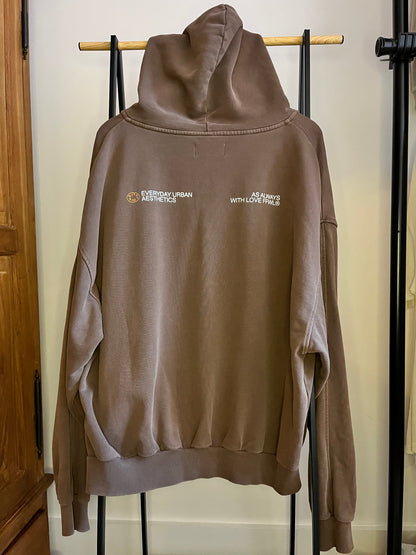 Scuffers Brown Zip-up Hoodie - Large