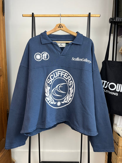 Scuffers Blue Polo - Large