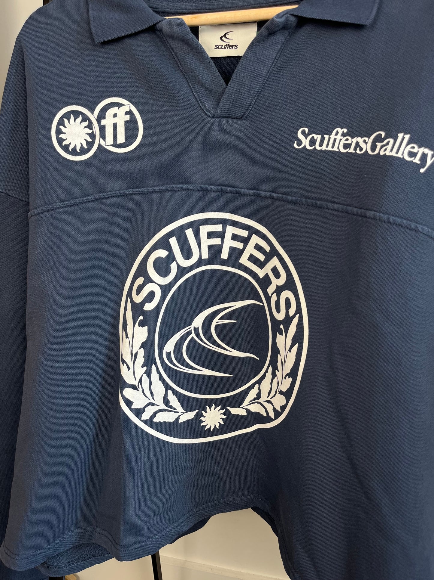 Scuffers Blue Polo - Large