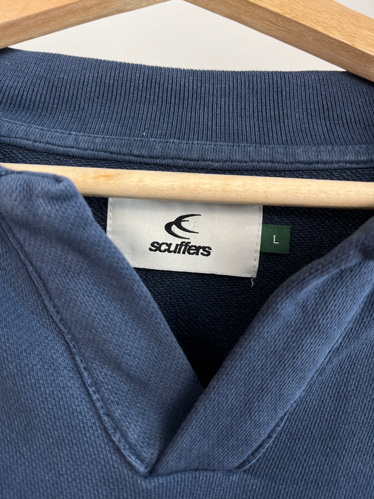 Scuffers Blue Polo - Large