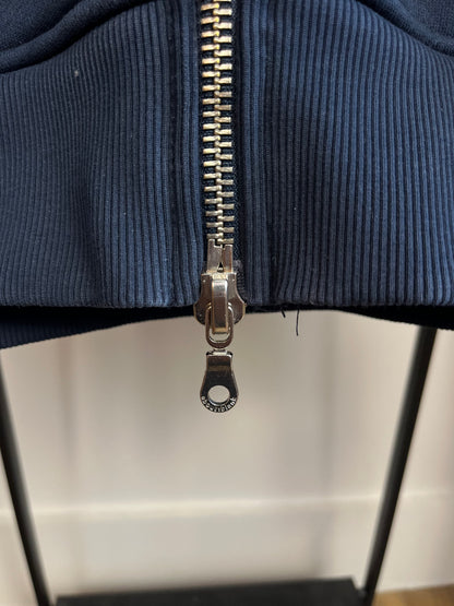 About:Blank Navy Zip Up Hoodie - Large