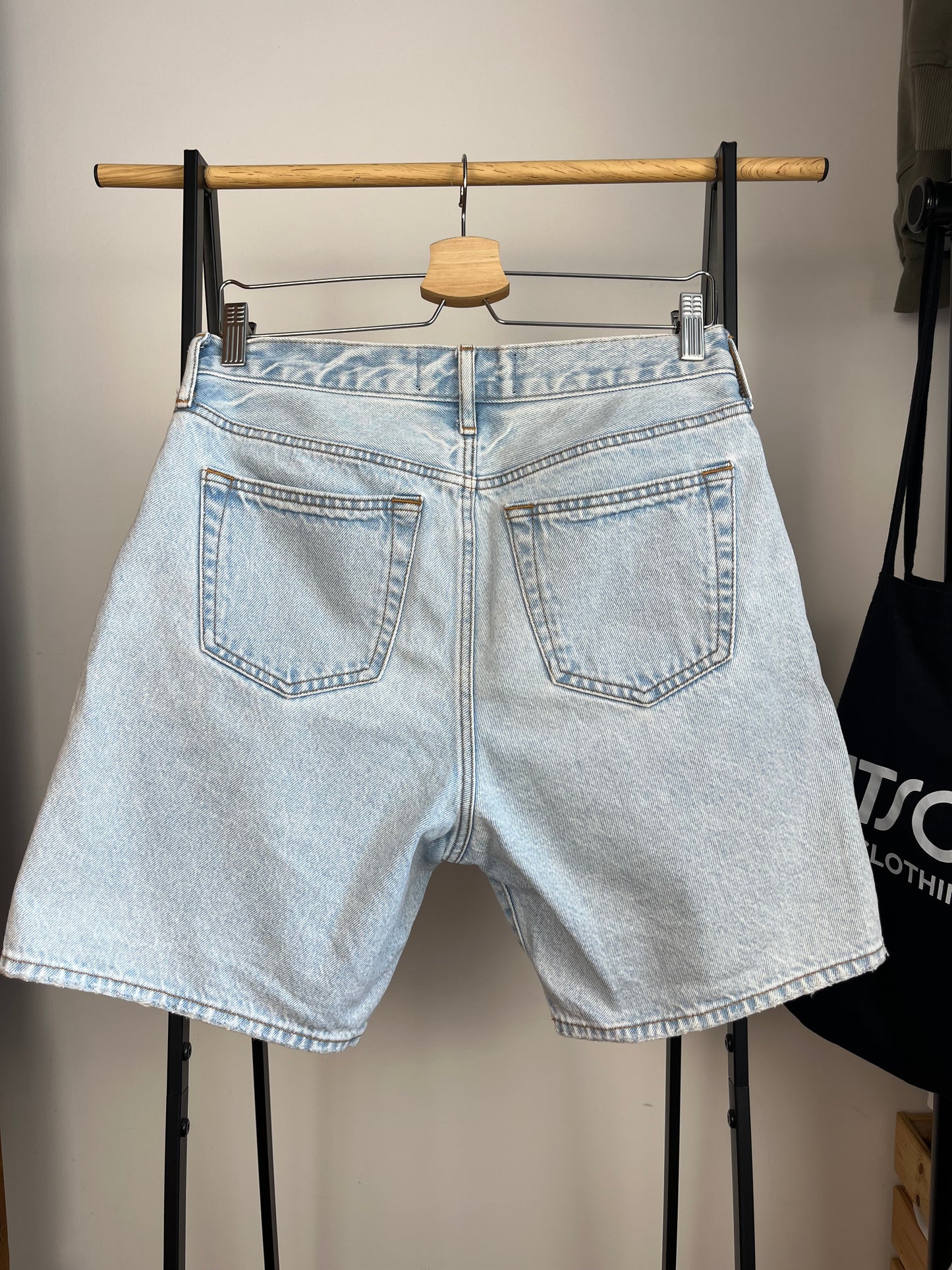 Abercrombie Light Blue Shorts W30