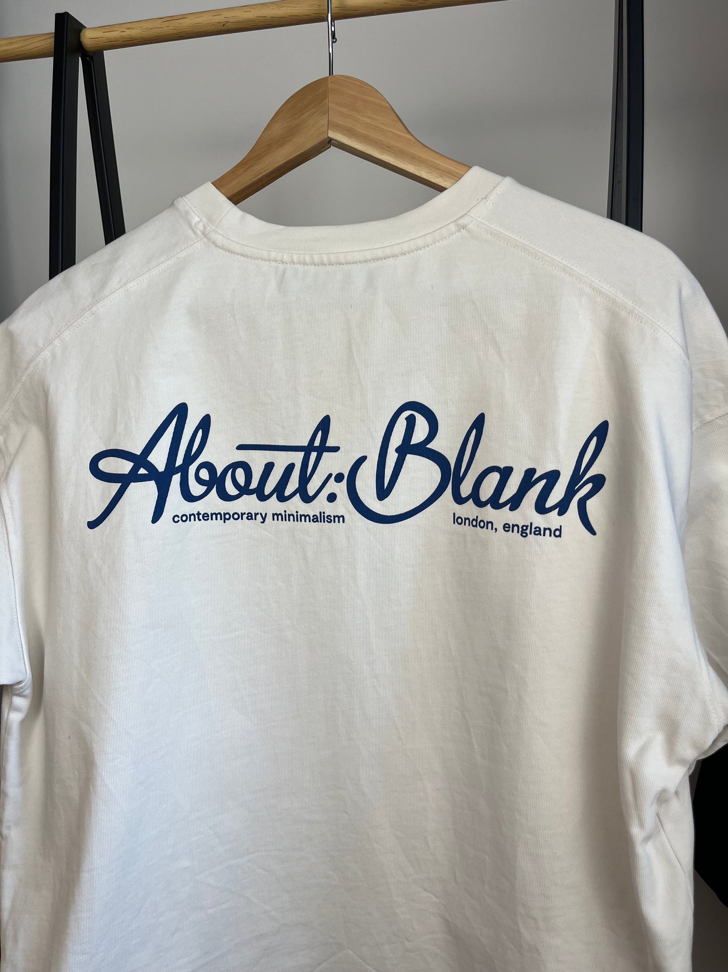 About:Blank Off White T-Shirt - Small