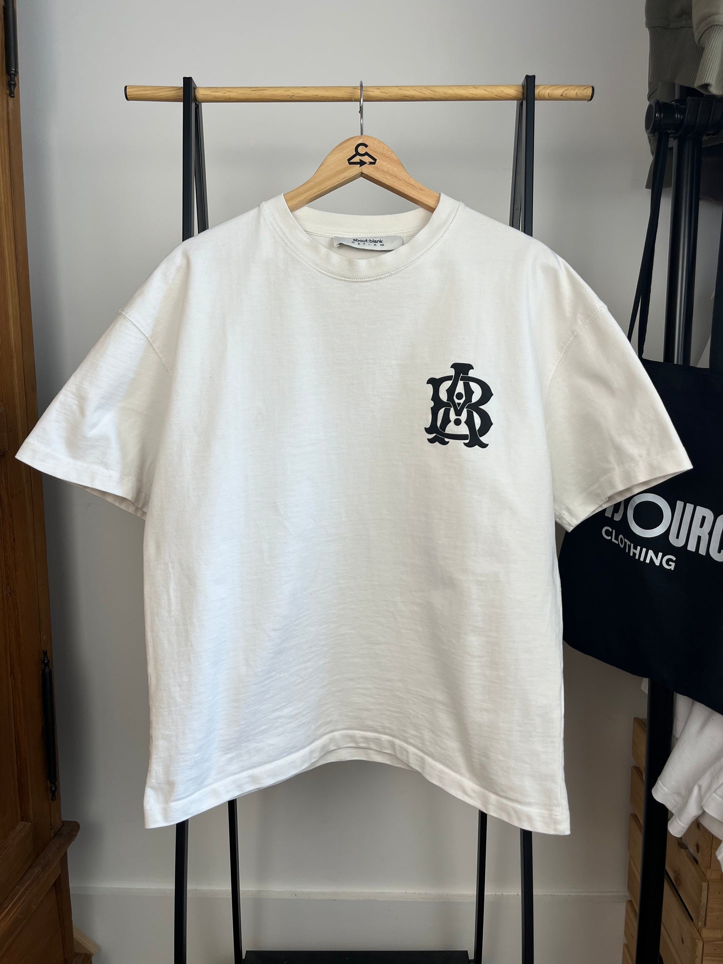 About:Blank White T-Shirt - Small