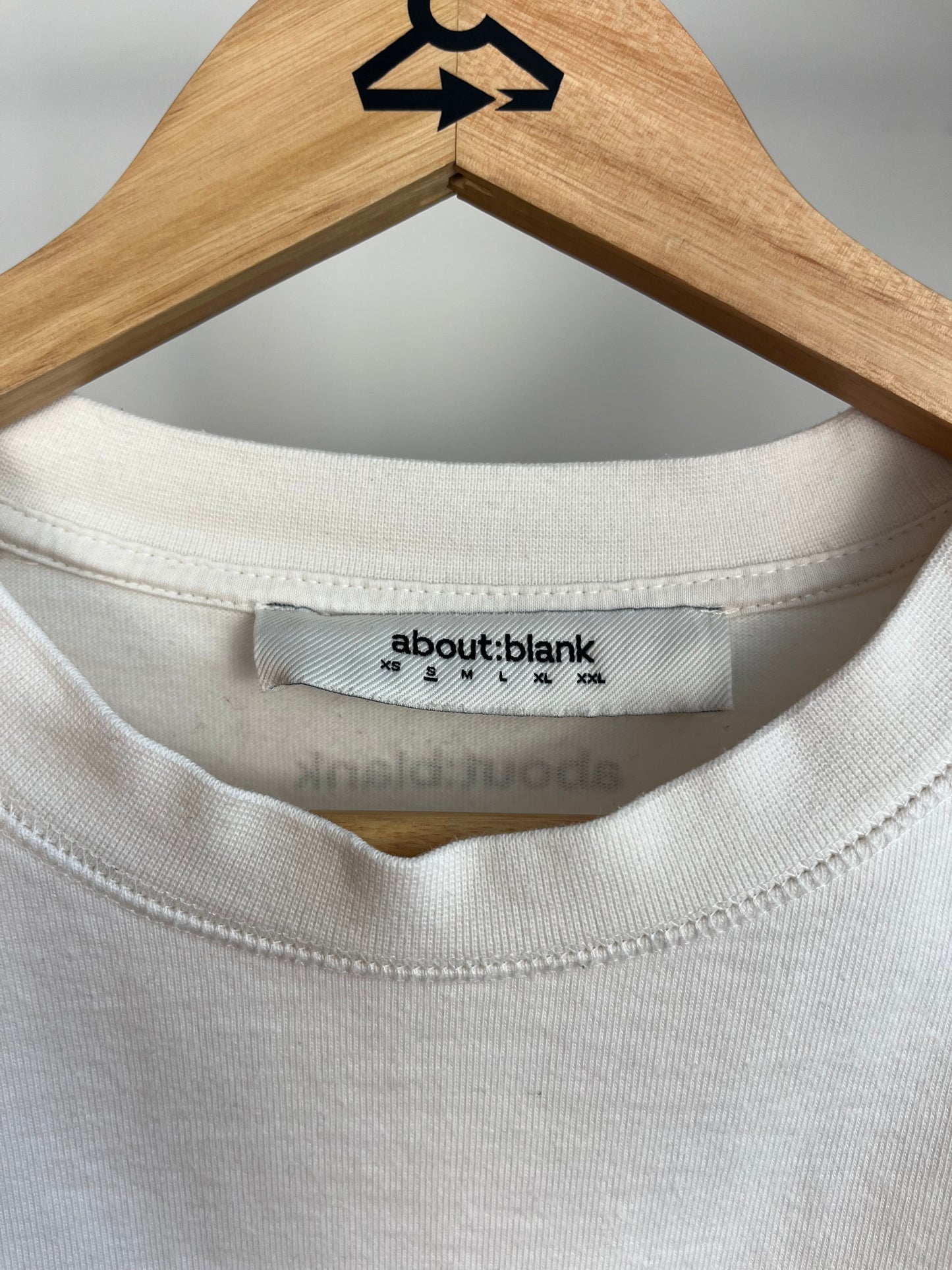 About:Blank White T-Shirt - Small