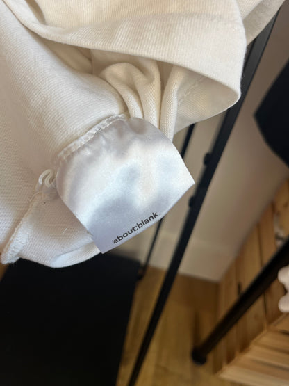 About:Blank White T-Shirt - Small