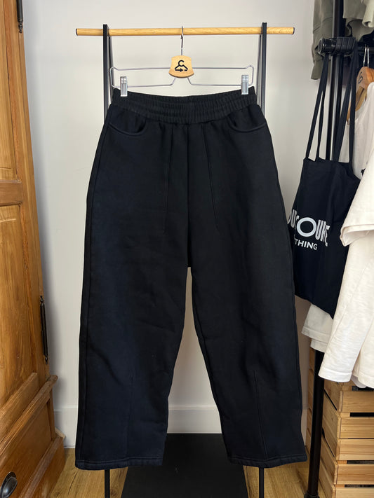 Sweats Collective Black Joggers - Medium