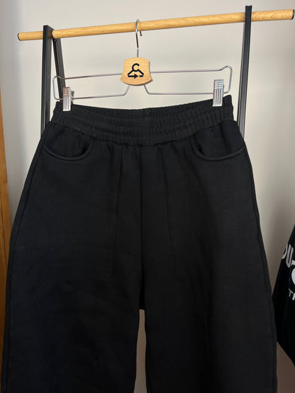 Sweats Collective Black Joggers - Medium