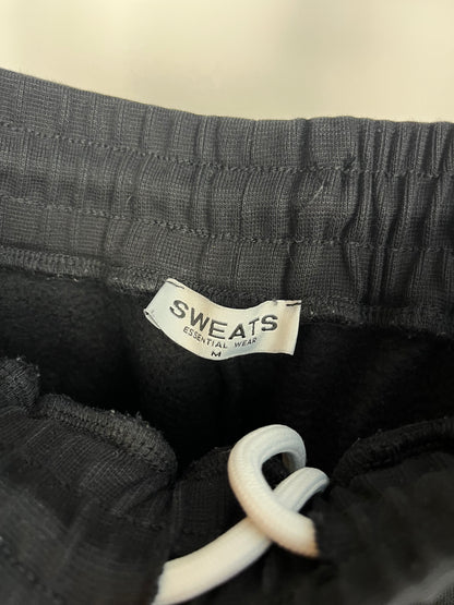 Sweats Collective Black Joggers - Medium