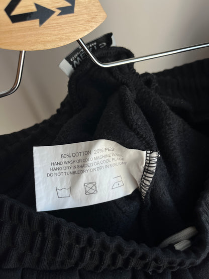 Sweats Collective Black Joggers - Medium