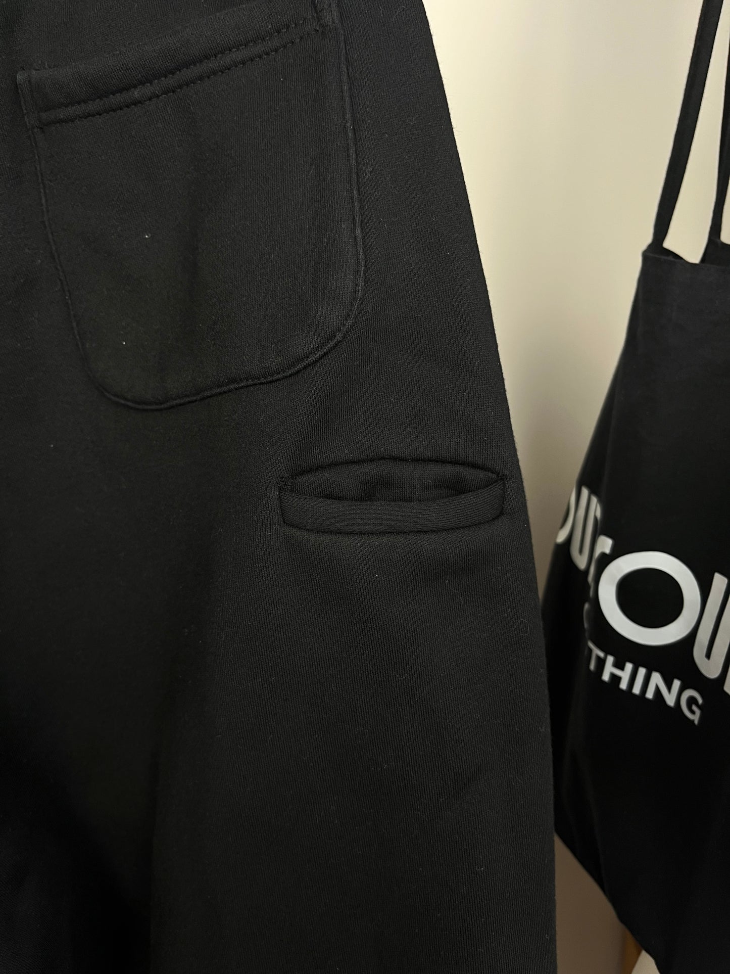 Sweats Collective Black Joggers - Medium