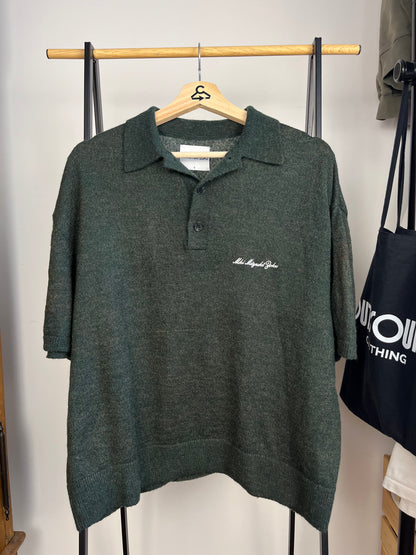 MKI Miyuki Zoku Green Knit Polo - Small