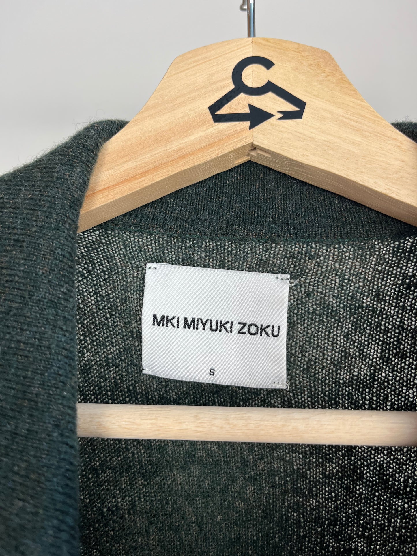 MKI Miyuki Zoku Green Knit Polo - Small