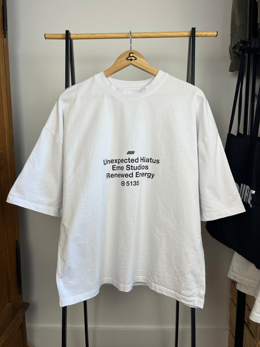 EME White T-Shirt - Medium