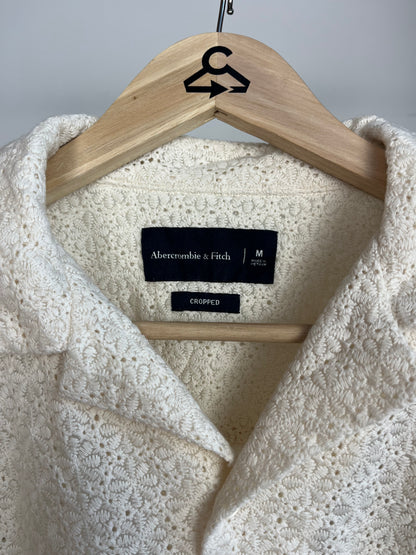 Abercrombie Cream Shirt - Medium