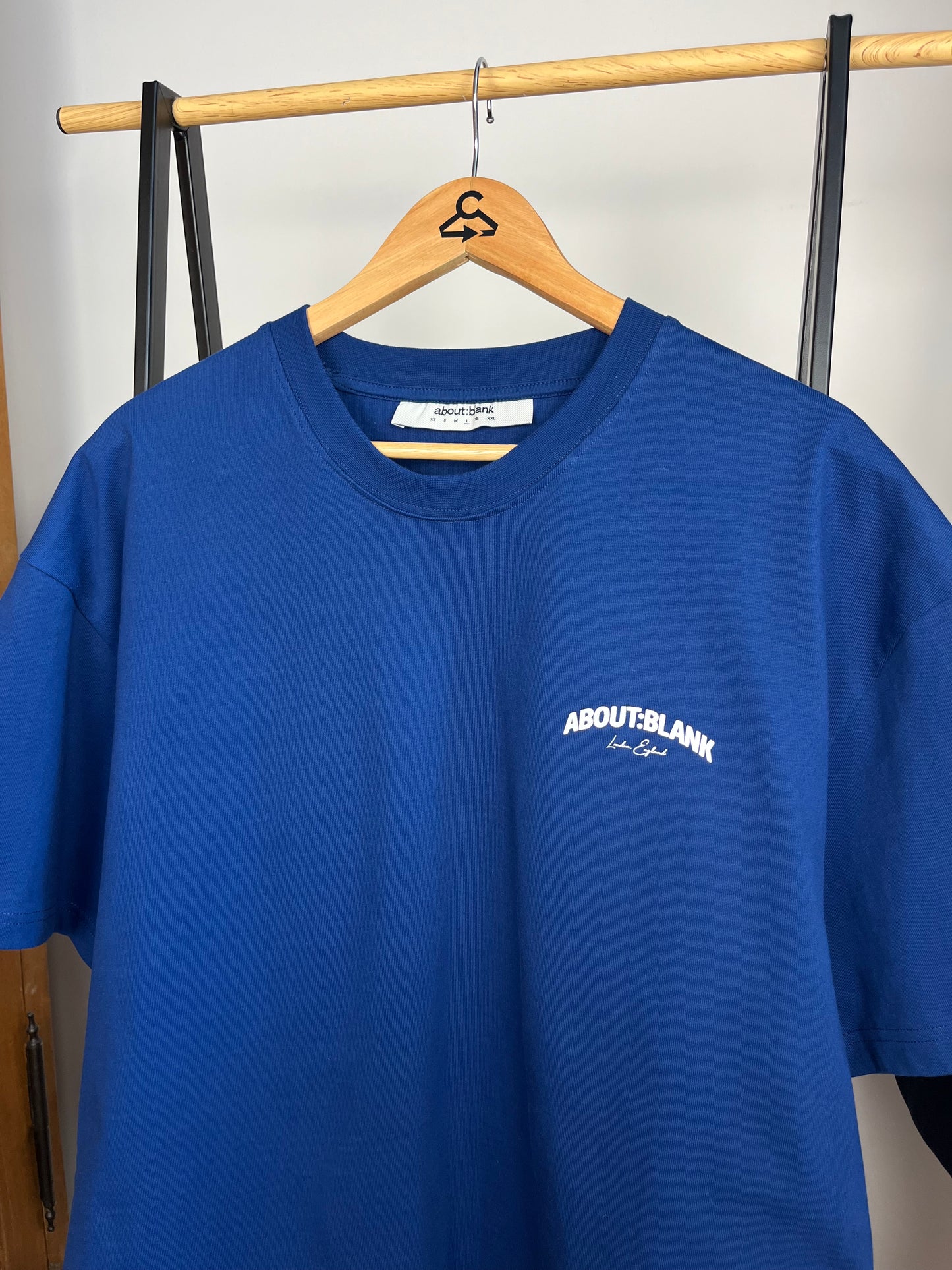 About:Blank Blue T-Shirt - Large