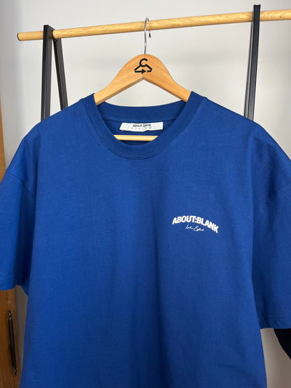 About:Blank Blue T-Shirt - Large