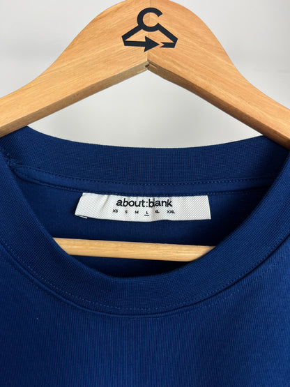 About:Blank Blue T-Shirt - Large