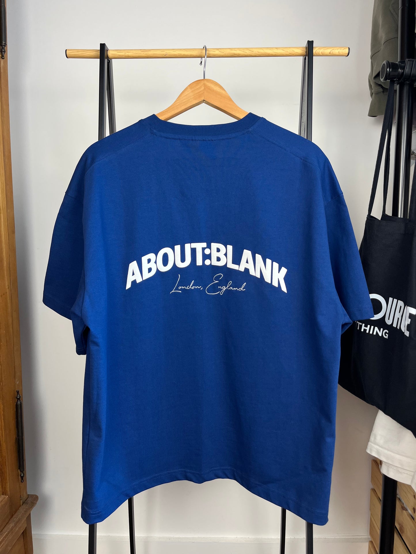 About:Blank Blue T-Shirt - Large