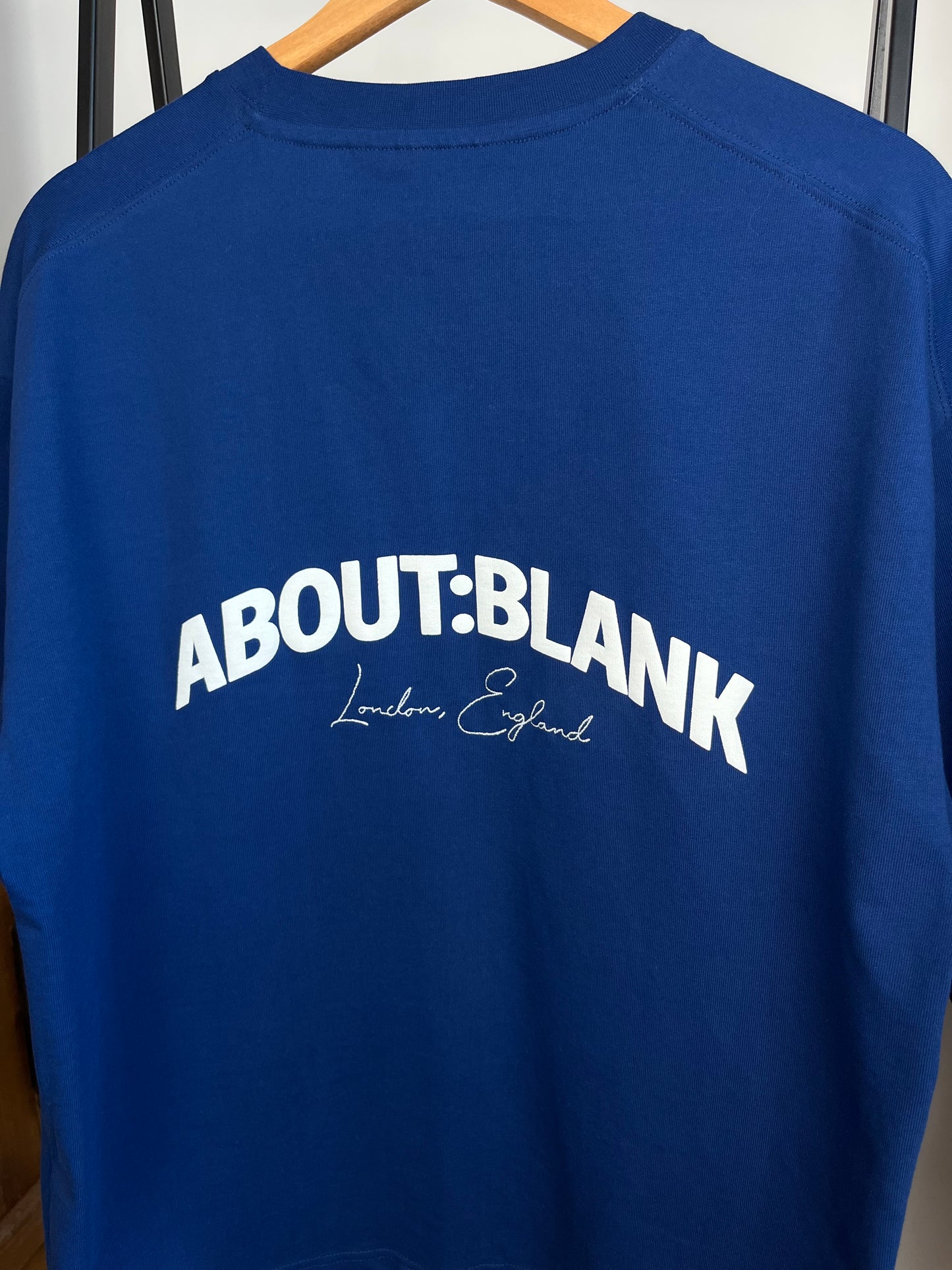 About:Blank Blue T-Shirt - Large