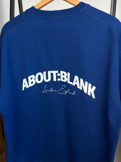 About:Blank Blue T-Shirt - Large