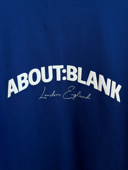 About:Blank Blue T-Shirt - Large