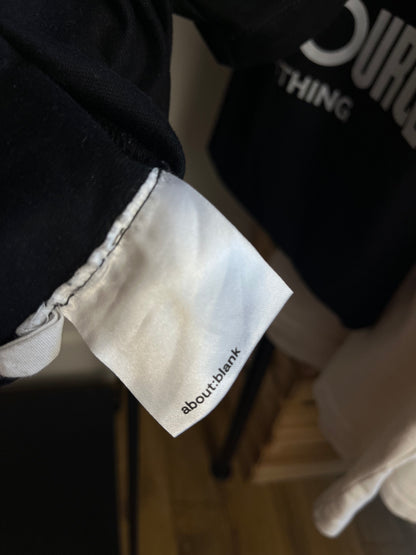 About:Blank Black T-Shirt - Small