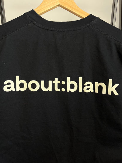 About:Blank Black T-Shirt - Small