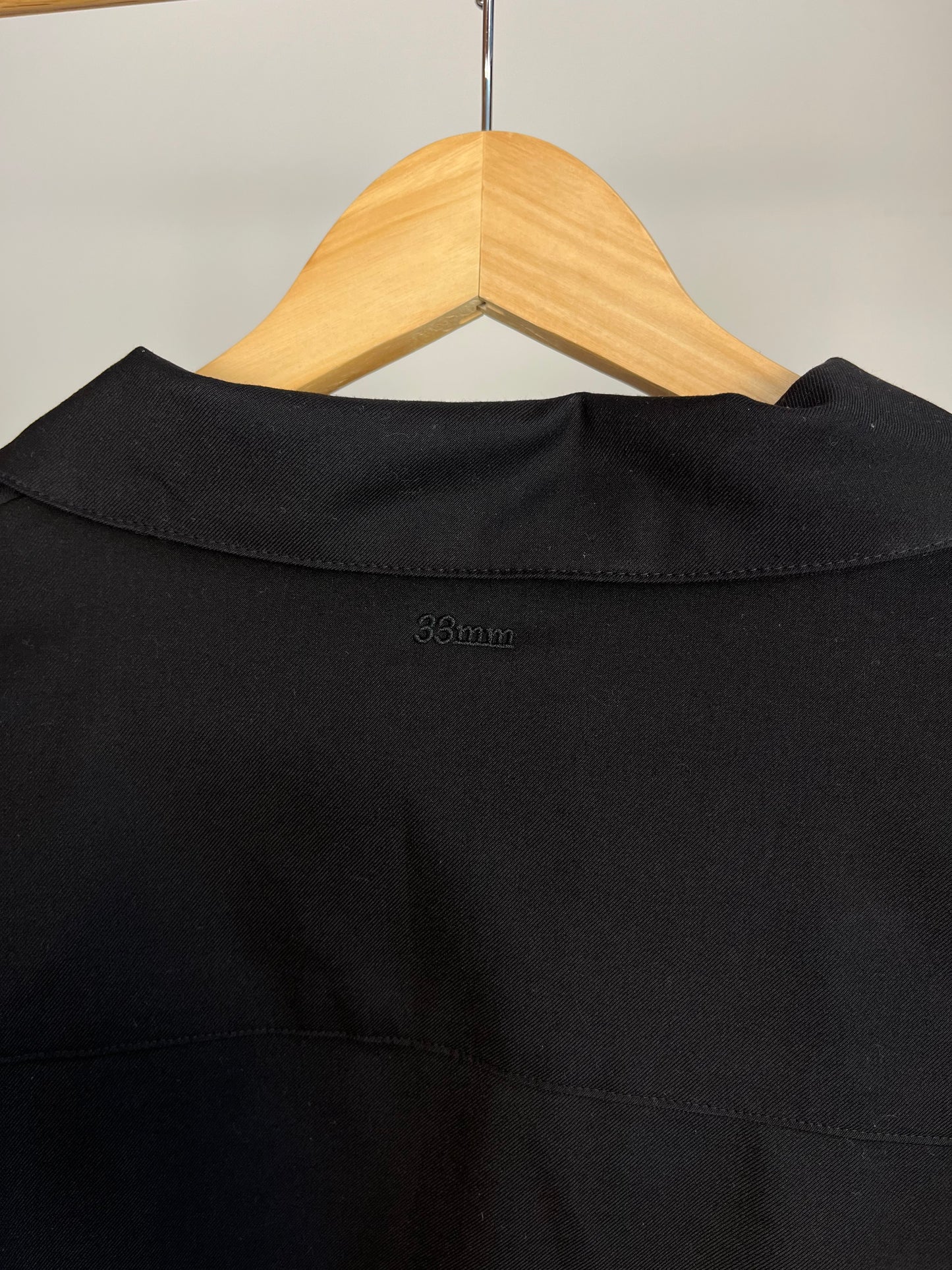 33mm Black Shirt - Large