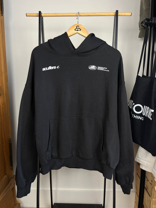 Scuffers Black Hoodie - Large