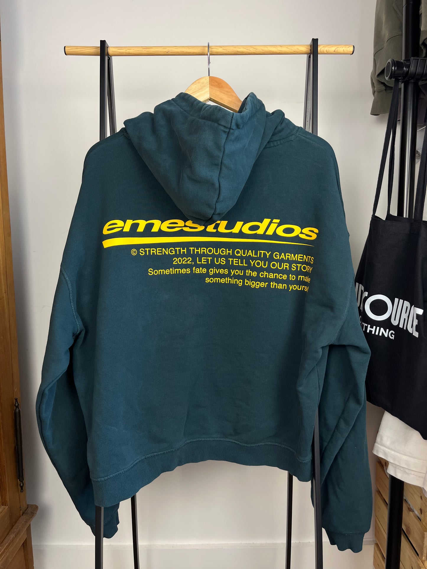 EME Dark Green Hoodie - Small