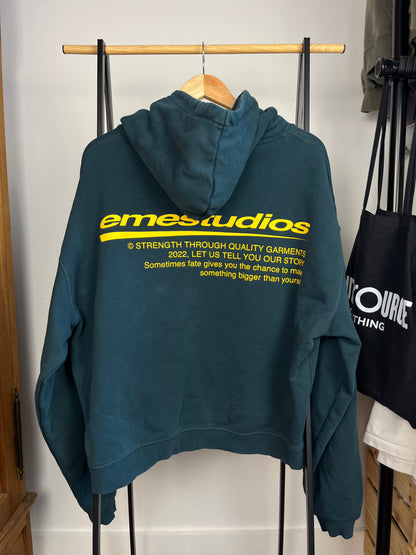EME Dark Green Hoodie - Small