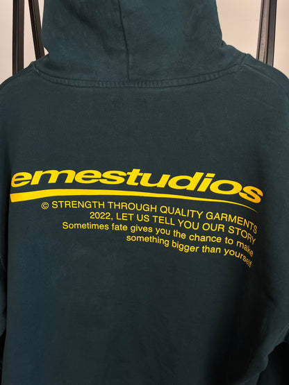 EME Dark Green Hoodie - Small