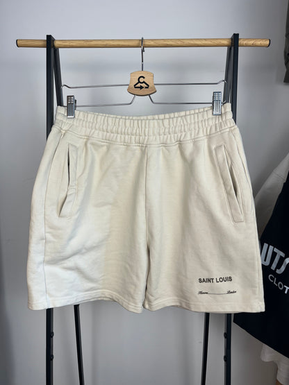 Club 1984 Beige/Cream Shorts - Medium