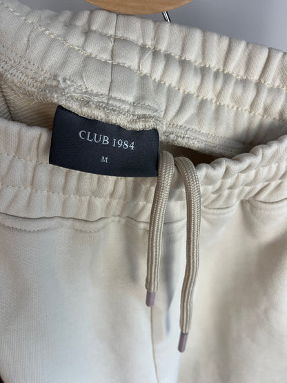 Club 1984 Beige/Cream Shorts - Medium