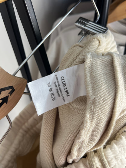 Club 1984 Beige/Cream Shorts - Medium