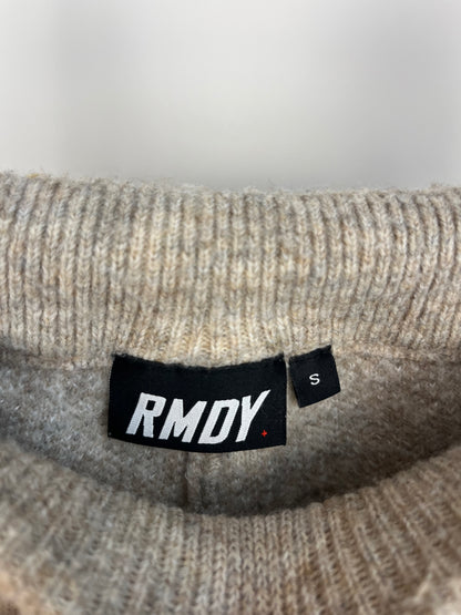 RMDY Beige/Oatmeal Knit Joggers - Small