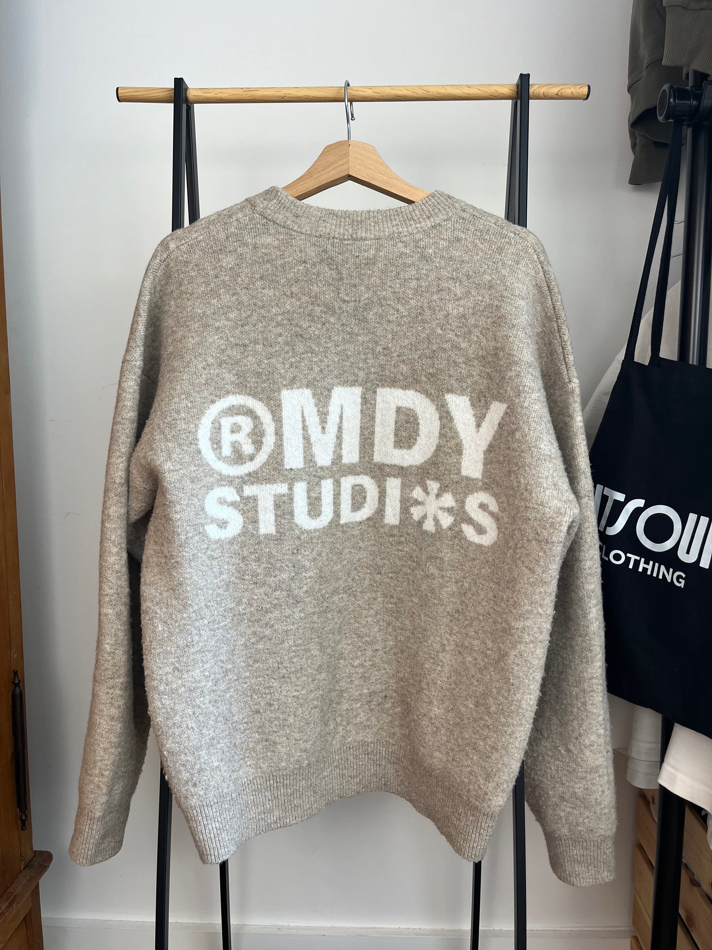 RMDY Beige/Oatmeal Knit - Medium