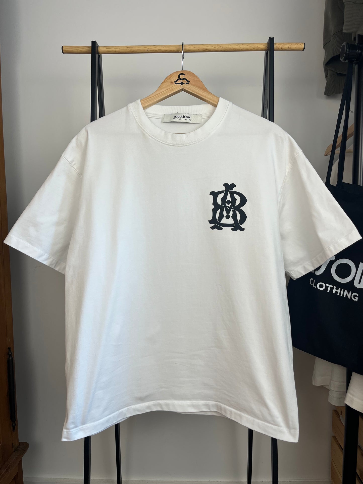 About:Blank White T-Shirt - Medium