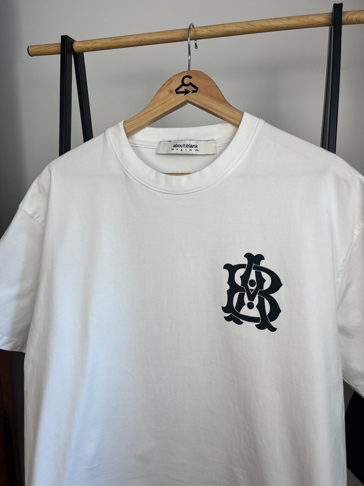 About:Blank White T-Shirt - Medium