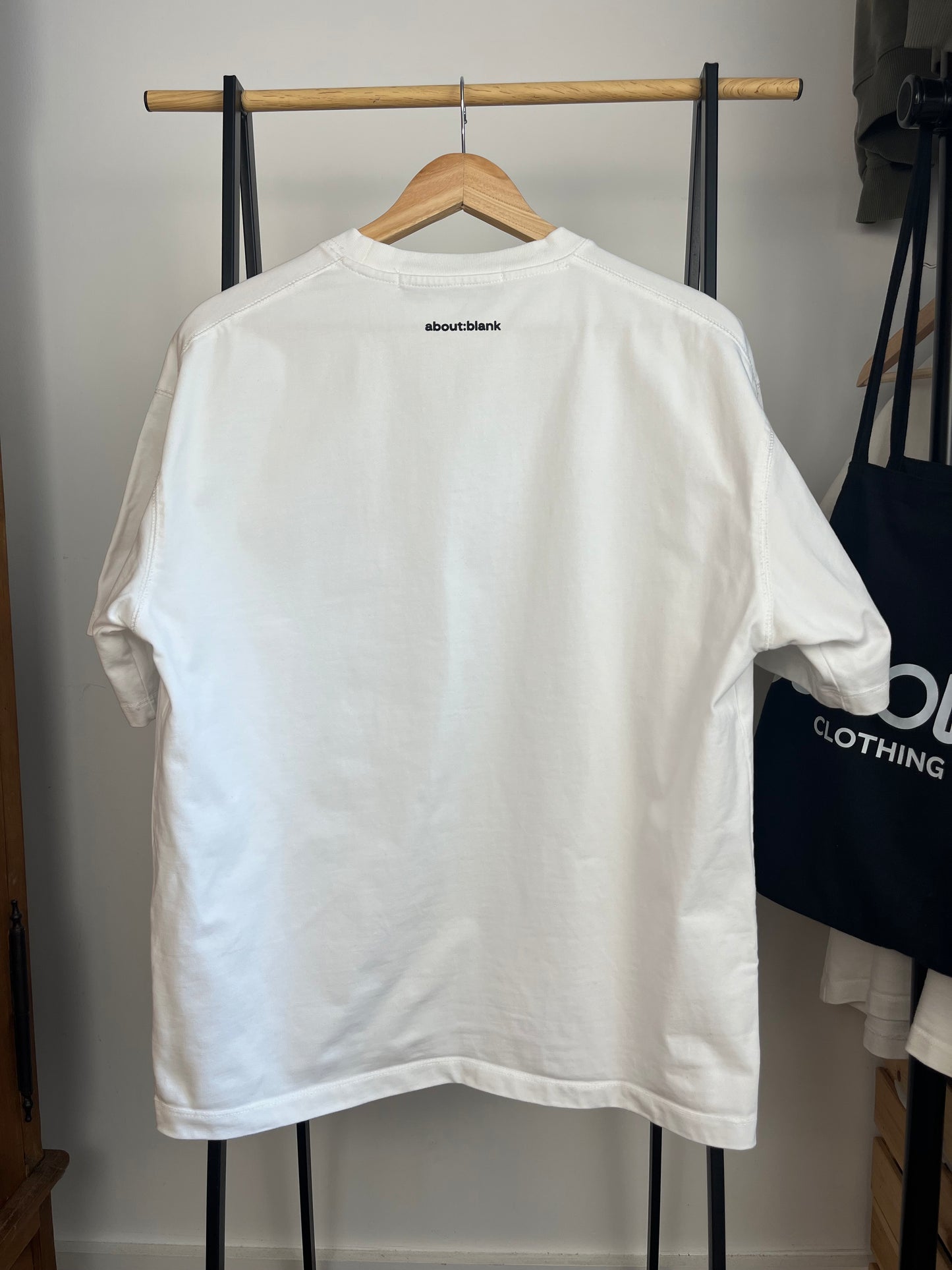 About:Blank White T-Shirt - Medium