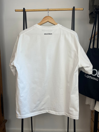 About:Blank White T-Shirt - Medium