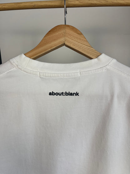 About:Blank White T-Shirt - Medium