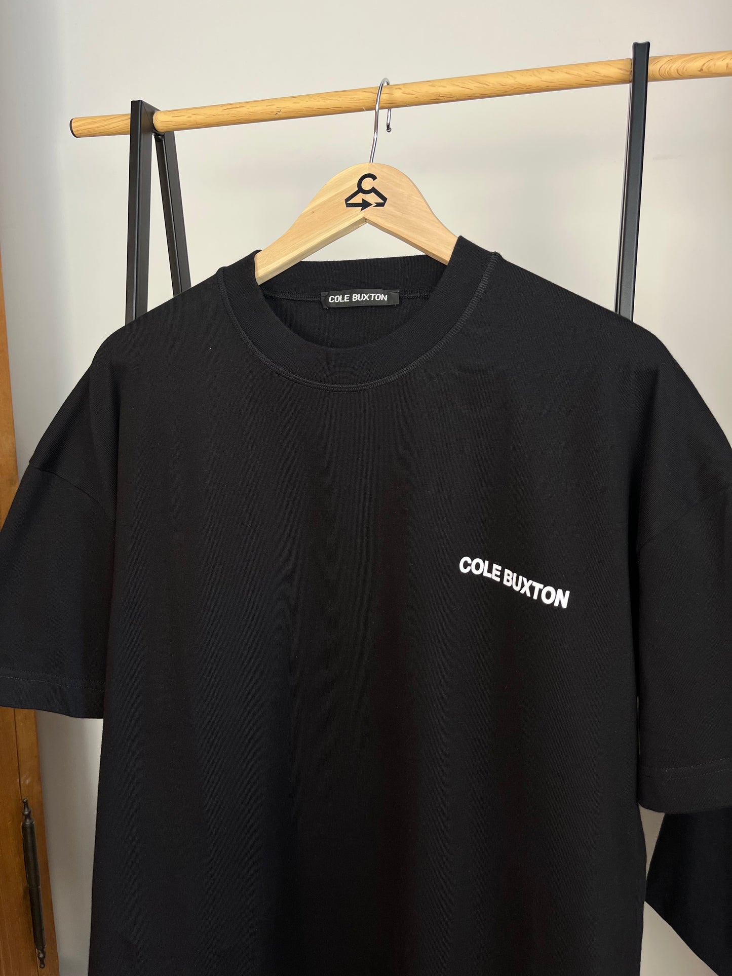 Cole Buxton Black T-Shirt - Medium