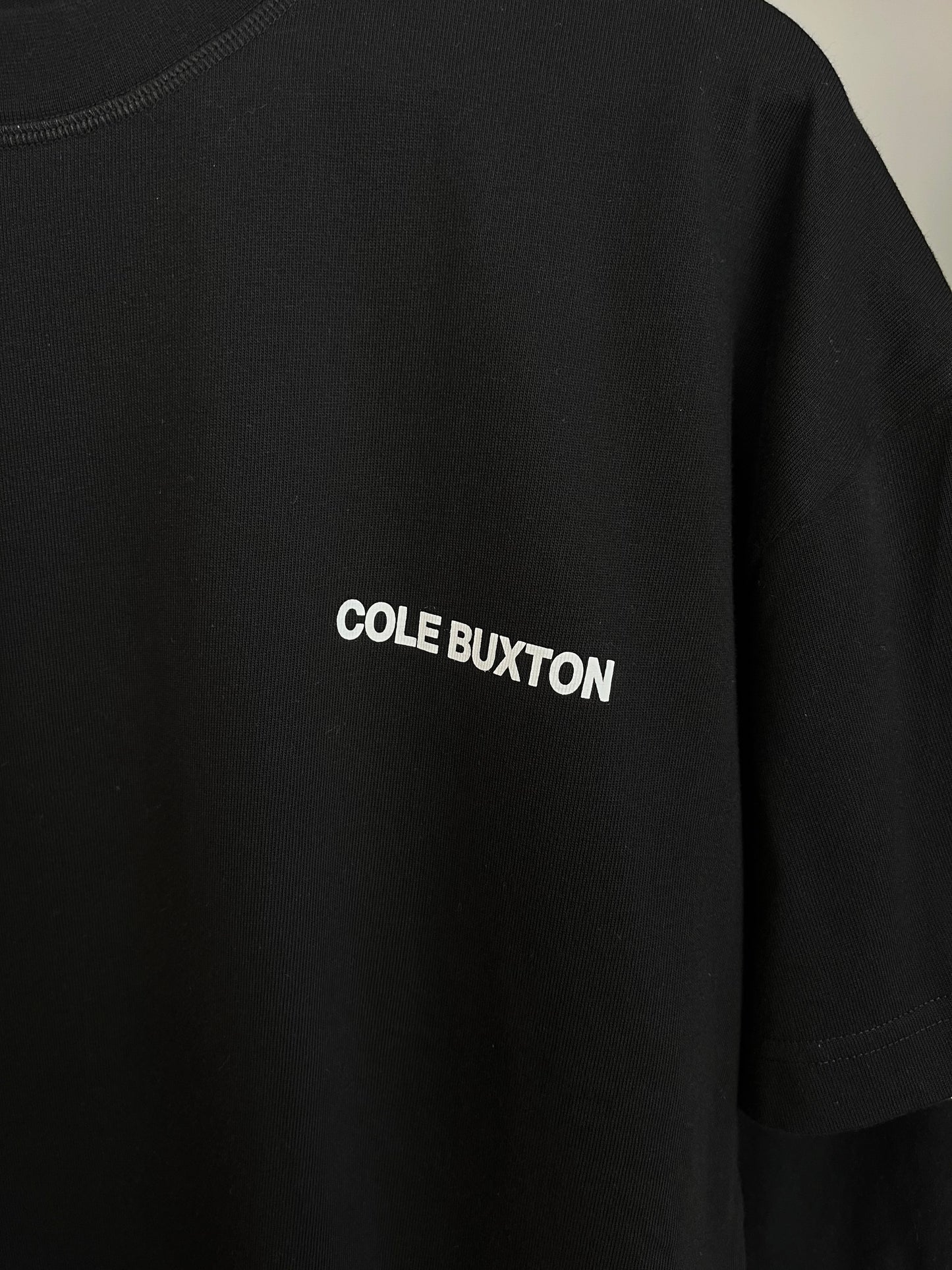 Cole Buxton Black T-Shirt - Medium